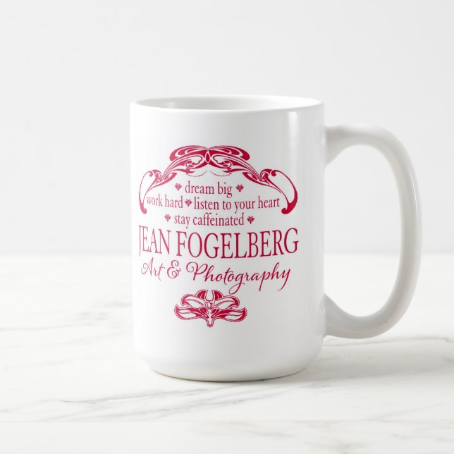 Vermelho da caneca do estúdio (Direita)