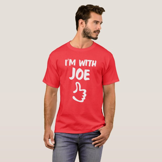 Vermelho eu sou com camisa de Joe (Frente Completa)