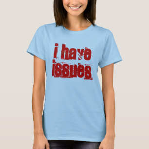 Vermelho eu tenho o t-shirt das edições