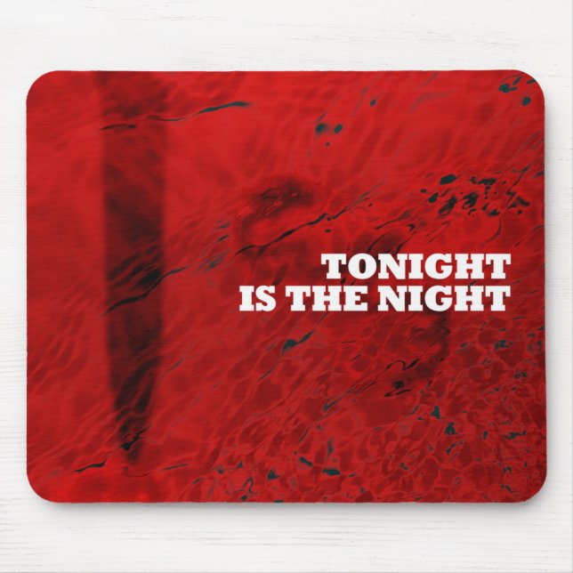 Vermelho Mousepad do sangue (Frente)