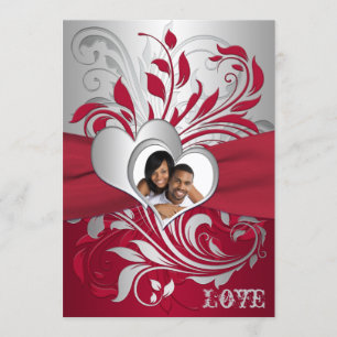 Vermelho, Percorridos Prateados, Convite de casame