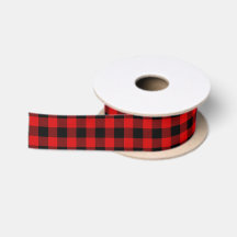 Vermelho Preto Búfalo Xadrez Lumberjack Tartan Med