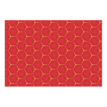 Vermelho Real Tradicional e Dourado