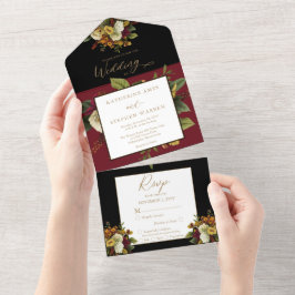 Vermelho Russo | Buquê Floral Laranja Casamento Tu