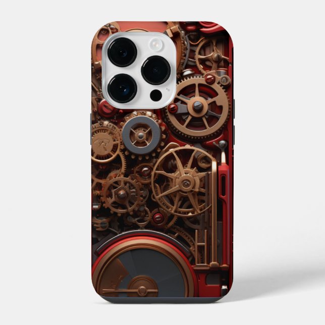 Vermelho Steampunk  (Verso)