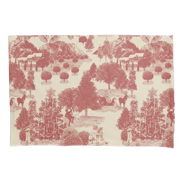 Vermelhos profundos e cremes natal Wonderland (Frente)