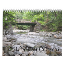 Vermont 2021 - Calendário