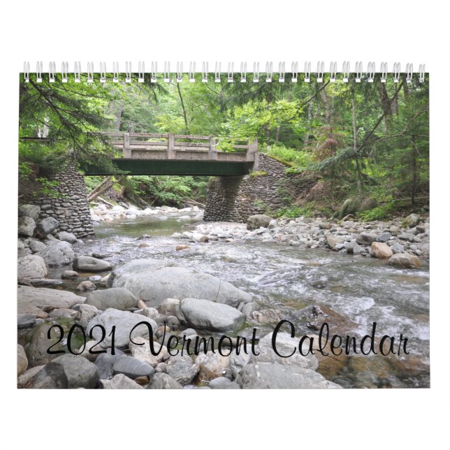 Vermont 2021 - Calendário (Capa)