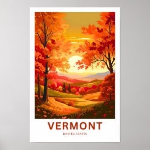 Vermont Estados Unidos Viagem Impressão