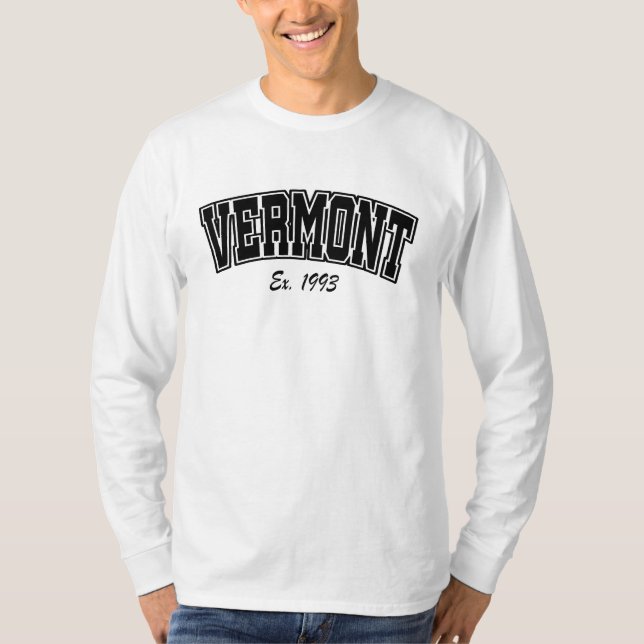 vermont long sleeve t-shirt (Frente)