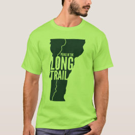 Vermont Long Trail Peaks Lista T-Shirt