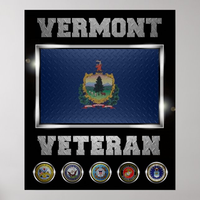 Vermont Veteran poster (Frente)