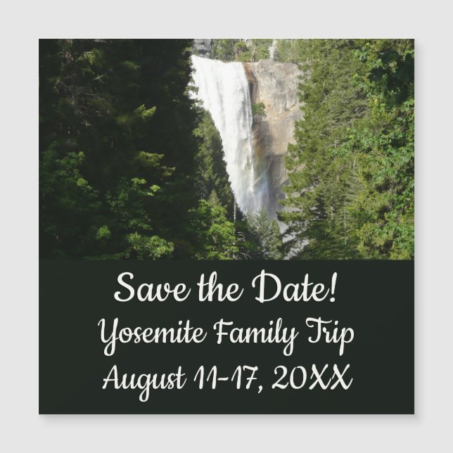 Vernal Falls II no Parque Nacional de Yosemite (Frente)