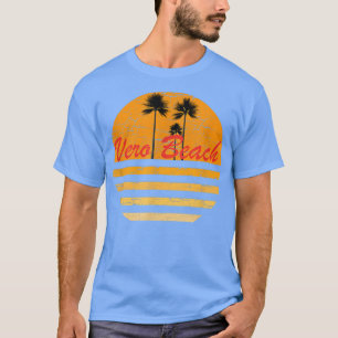 Vero Beach, FL Vintage Retro T-Shirt 70s