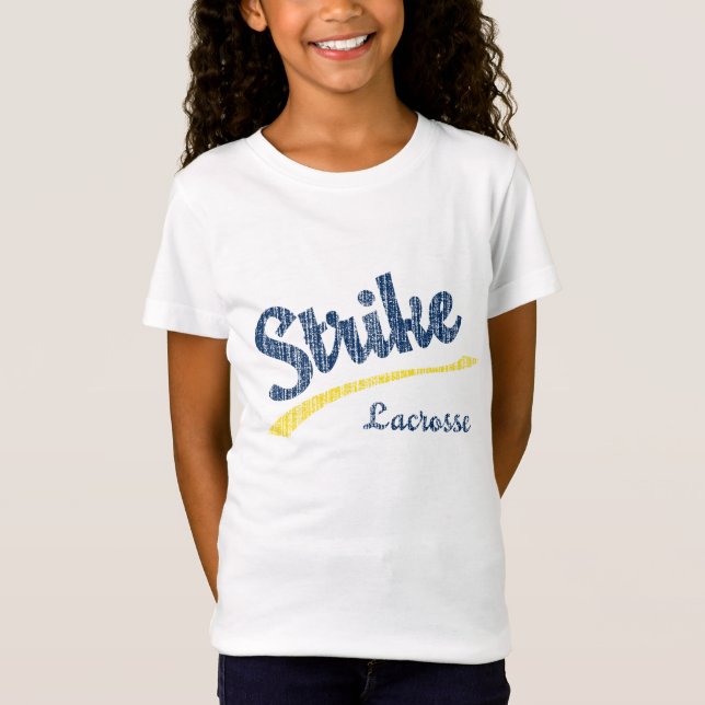 Versão 2 da camisa das meninas do Lacrosse da (Frente)