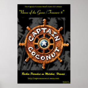 Versão velha do poster Cd da liberação do coco