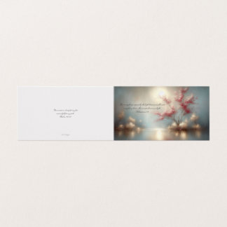 Versões de Escritura, Encorajamento - Cartão Dobra