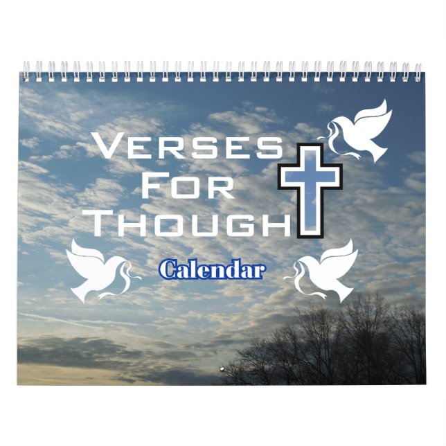 Versos para o calendário do verso da bíblia do (Capa)