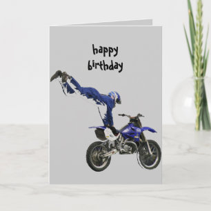 vert aéreo do cinza do cartão do motocross #3