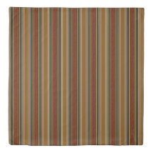 Vert/Stripes Golds Castanho Conjunto de Cobrir Pad