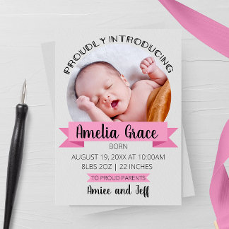 Vertical com Orgulho Introduzindo Anúncio de Nasci