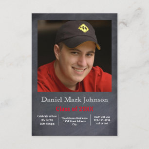 Vertical da foto - anúncio da graduação 3x5