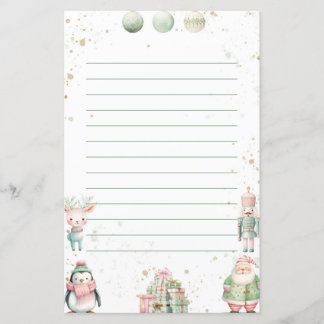 Véspera de Ano Novo e papel temático de Natal