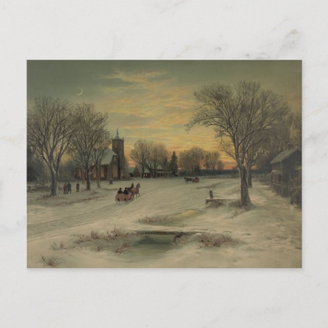 Véspera de Natal - Cartão postal nº 2 (Frente)