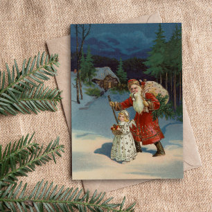 Véspera de Natal Feriado Vintage