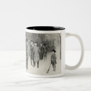 Véspera de Natal na caneca Colonial Times