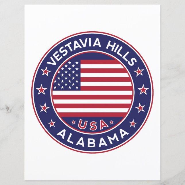 Vestavia Colinas, Alabama (Frente)