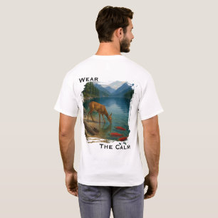 Veste a Calma – Cervo no Lago Camiseta