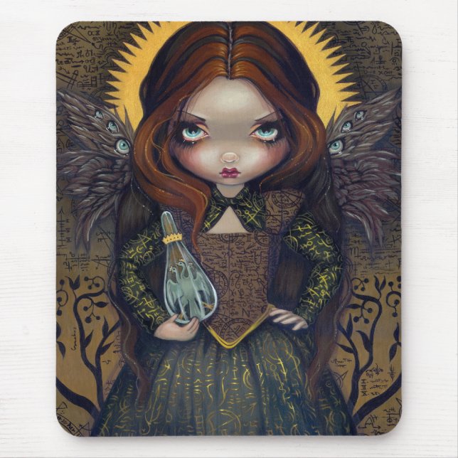 "Vestido da alquimia" Mousepad (Frente)