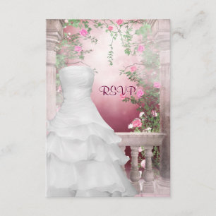Vestido de Baile Rosa Quinceanera RSVP