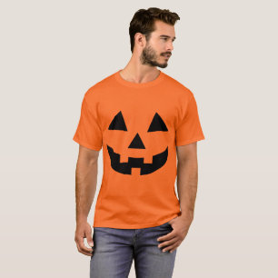 Vestido de fantasia do t-shirt da abóbora do Dia
