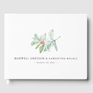 Vestido de Natal - Livro de Convidado - Botânico