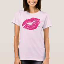 Vestido do t-shirt do beijo da assinatura de SBM