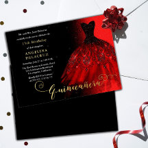 Vestido Espanhol Vermelho Rubi Elegante Quinceañer