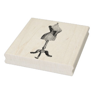 Vestido Forma Vintage Borracha Carimbo