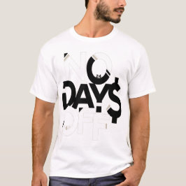 Vestido sem dias: T-Shirt preto e branco