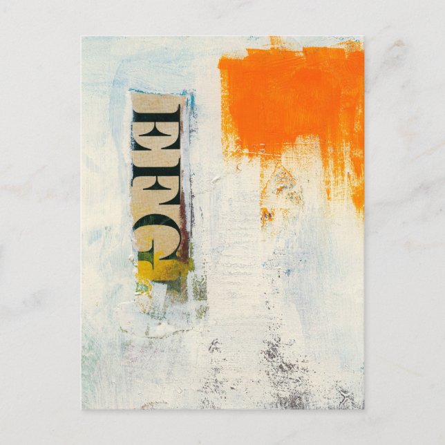 Vestígio De Um Cartão Postal H (Frente)