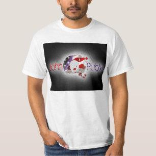 Vestir essa camiseta do logotipo de John Q.