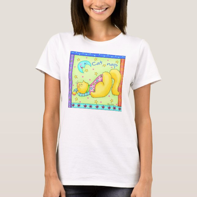Vestuário de Camiseta do Cat Nap (Frente)