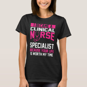 Vestuário de Enfermeira Clínica Especialista Tops