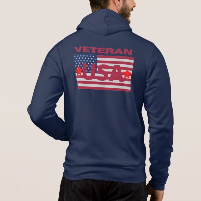 Veteran Original USA TRUE CLASSIC CAMISETAS  (Verso)
