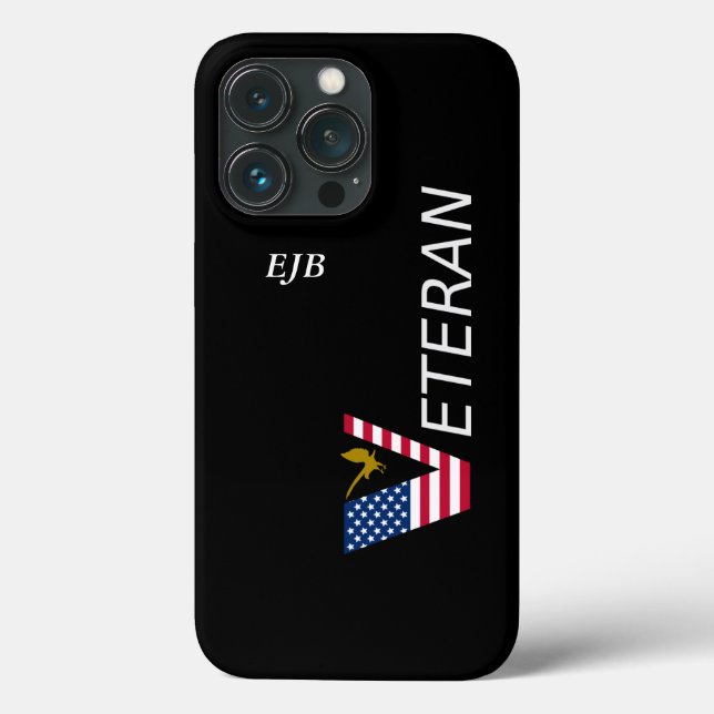 Veterano capas de iphone (Personalize-o) (Verso)