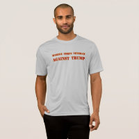 Veterano do Corpo do Marines contra a camisa do