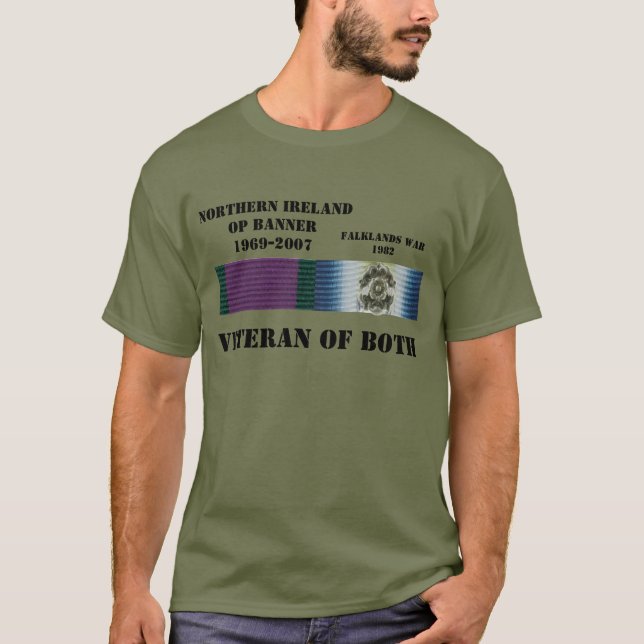 Veterano dos ambos t-shirt (Frente)