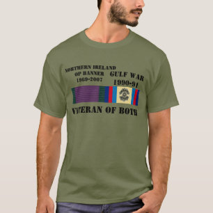 Veterano dos ambos t-shirt