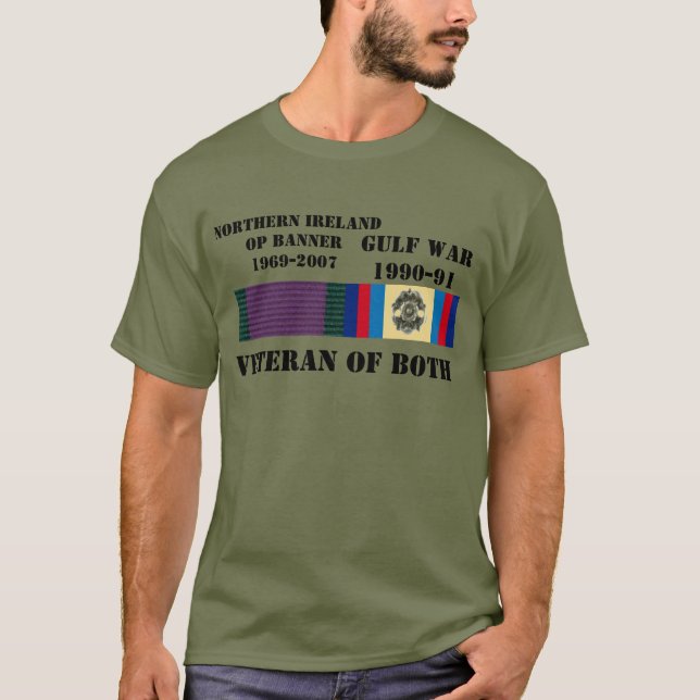 Veterano dos ambos t-shirt (Frente)